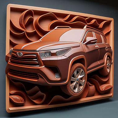 3D model Toyota Highlander (STL)